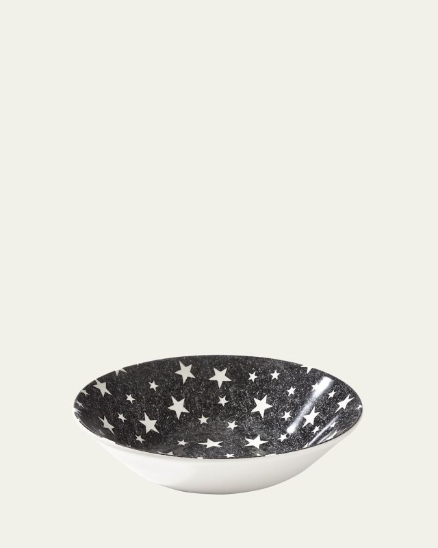 Midnight Sky Cereal Bowl, Black